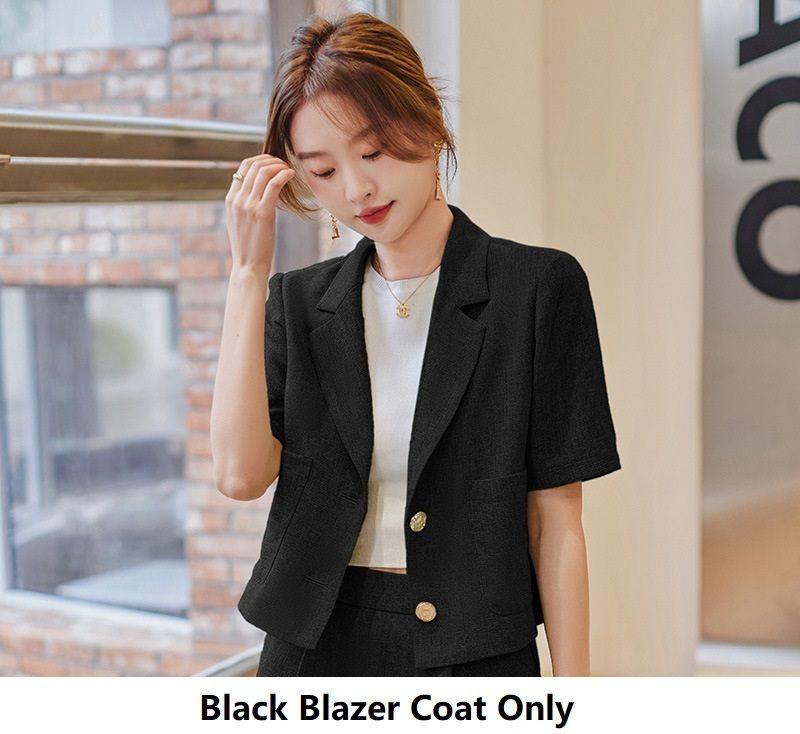 Cappotto blazer nero