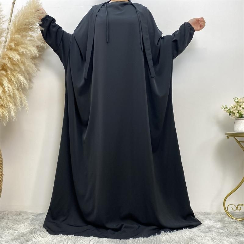 Svart jilbab en storlek