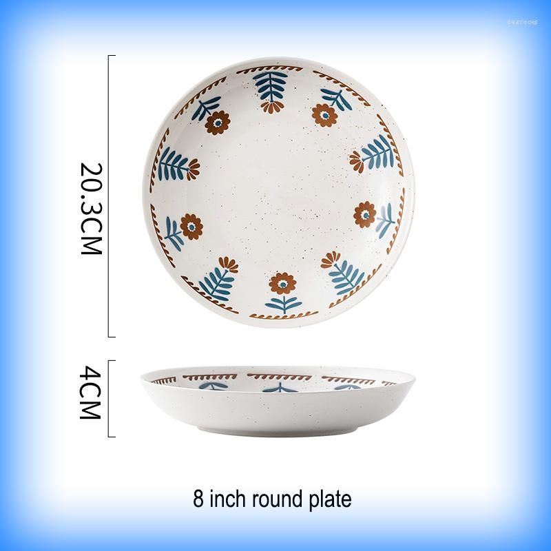 8 inch round plate