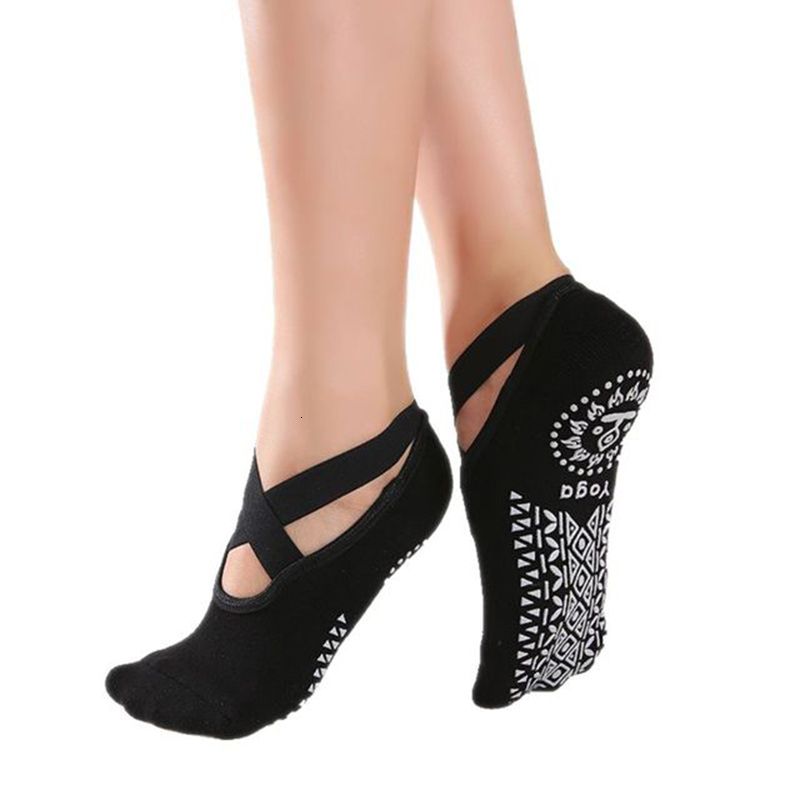 chaussette de yoga noire