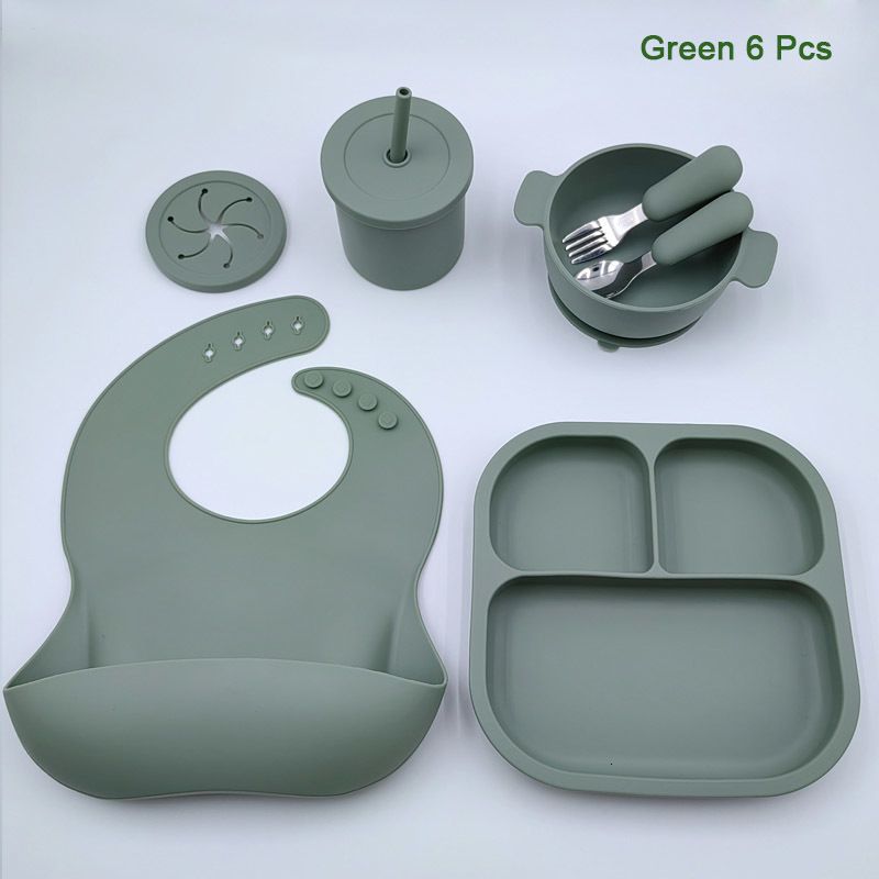 Green 6 Pieces