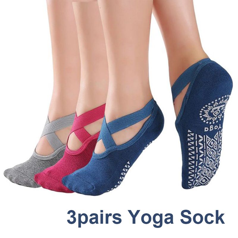 Chaussettes de yoga 3pcs