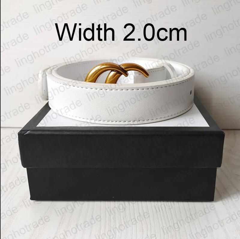 G White 2.0cm Width