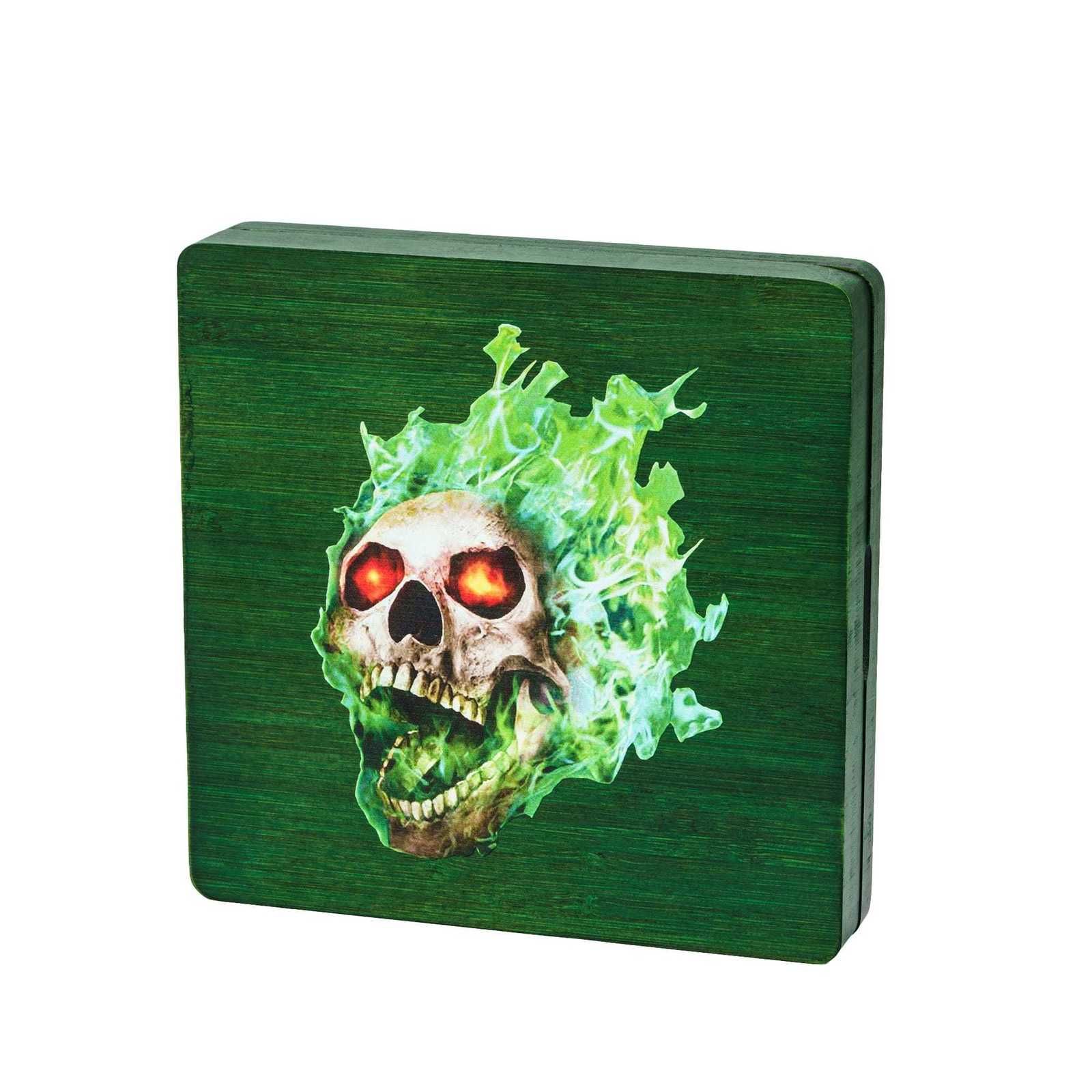 Skull Bamboo Box