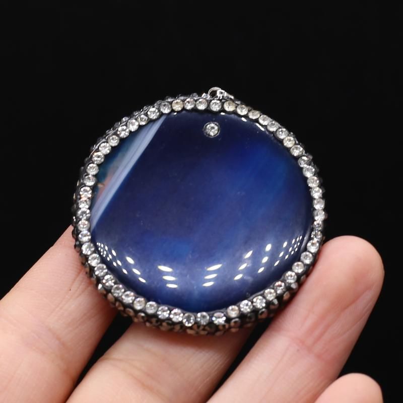 Agate bleu