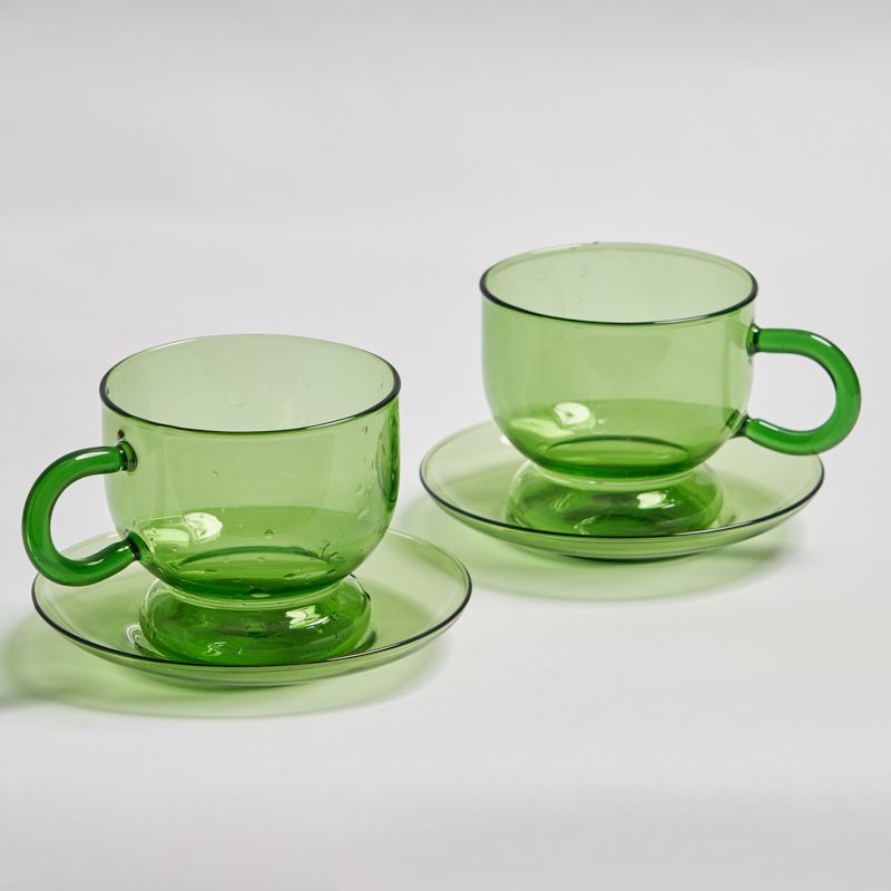 300ml pair of green