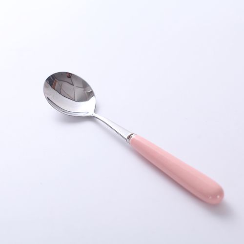 Red powder spoon