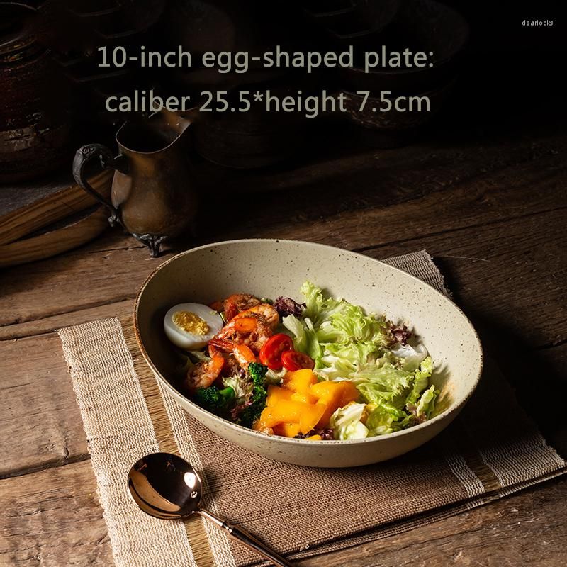 10 inch egg-shape