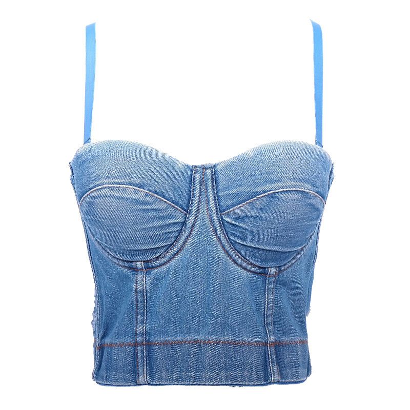 2-denim blauw