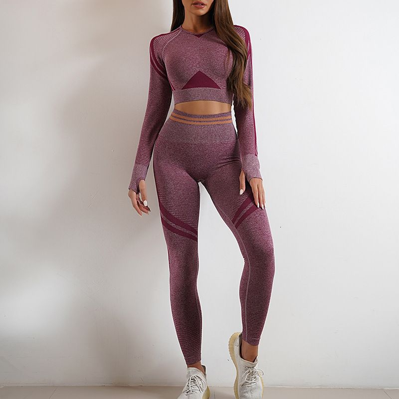 Wine Red Pants Set