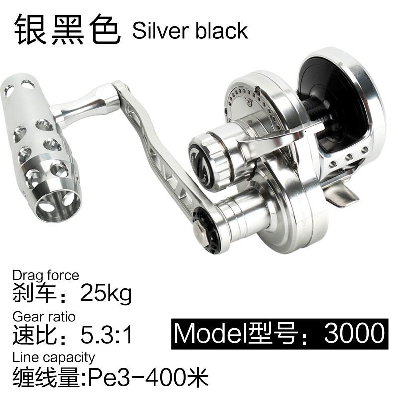 3000 Silver Black t-Left Hand-11