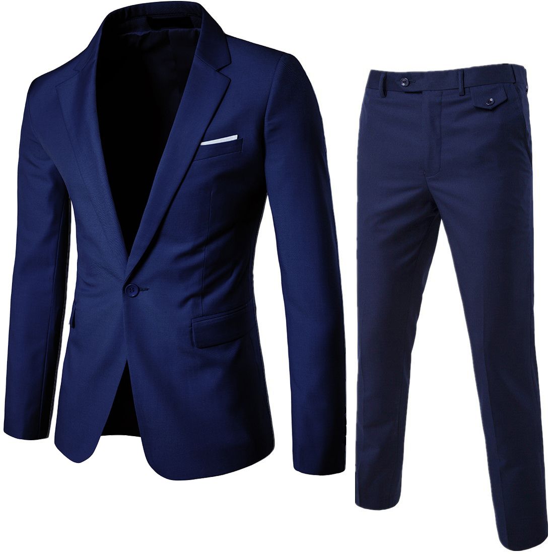 navy 2-piece suit