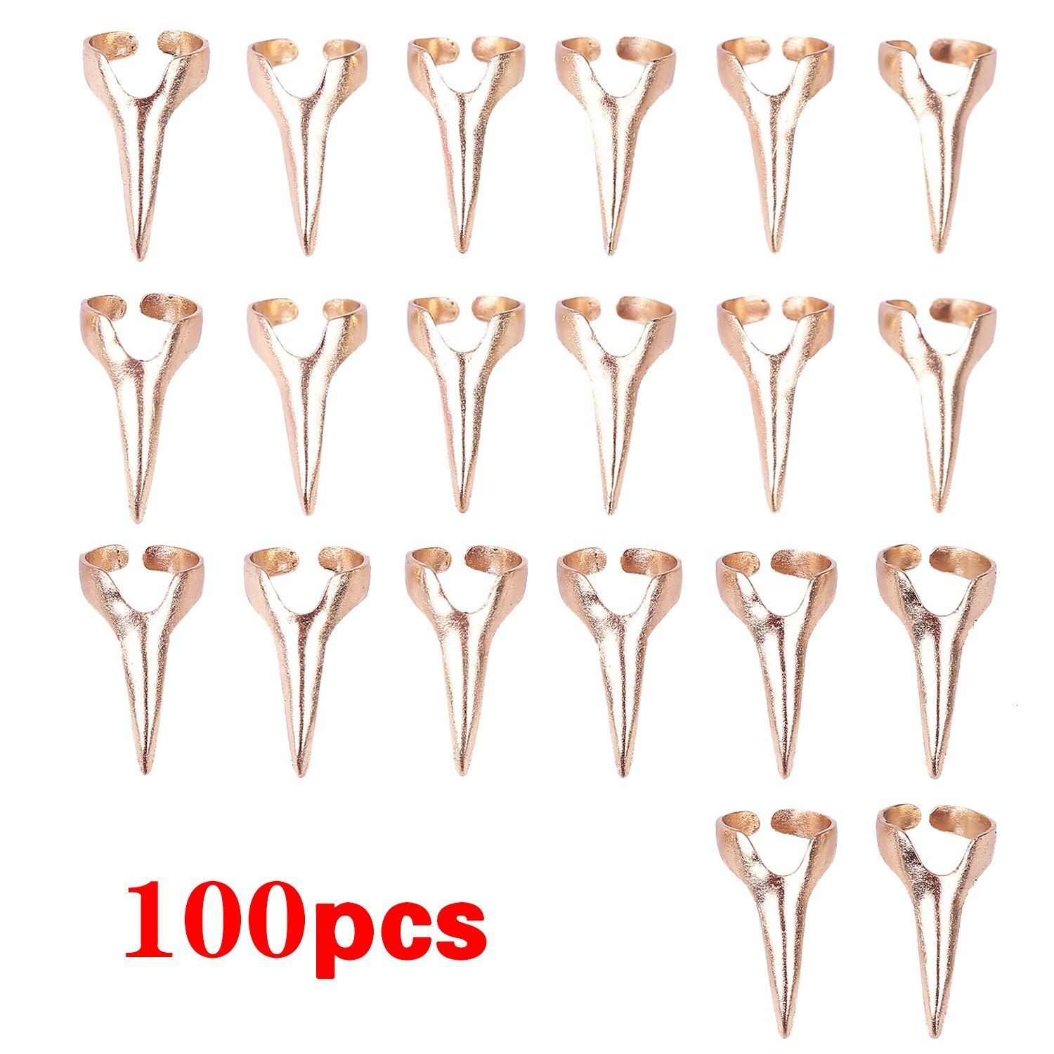 Gyllene 100pcs