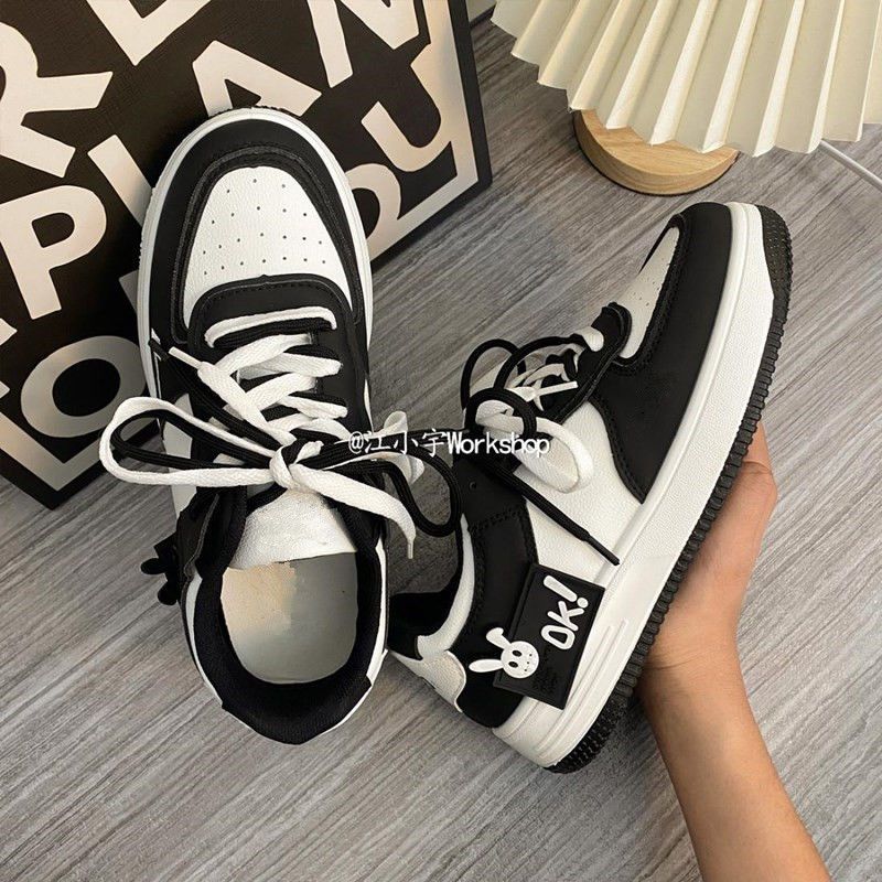 Sneakers Women Platform Running Sports Casual Mixed Color Funny