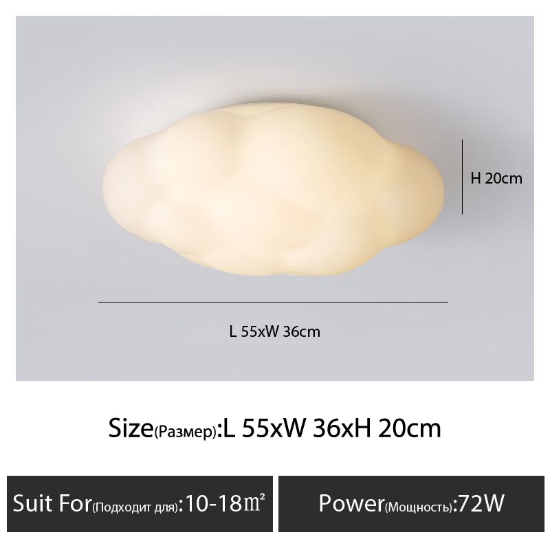 Tak L55cm 3 färger lampor