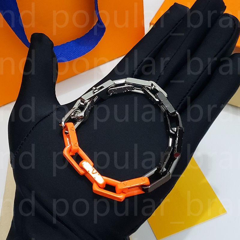 Men silver black orange