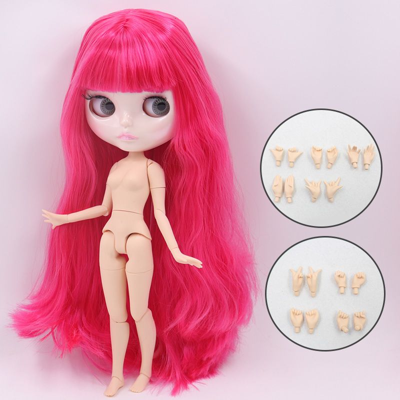 Gesneden lippen glanzen-30 cm hoogte Doll11