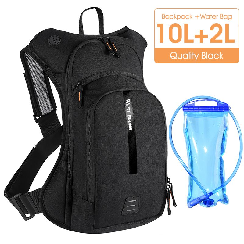 black with water bag