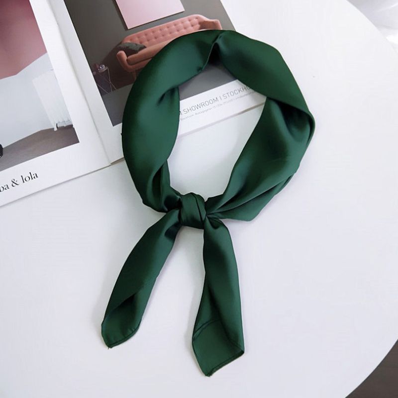 Зеленый шарф