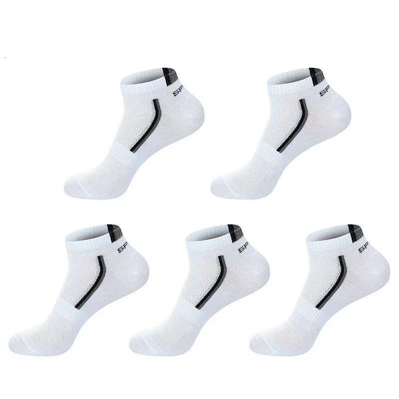 5 paires blanc noir