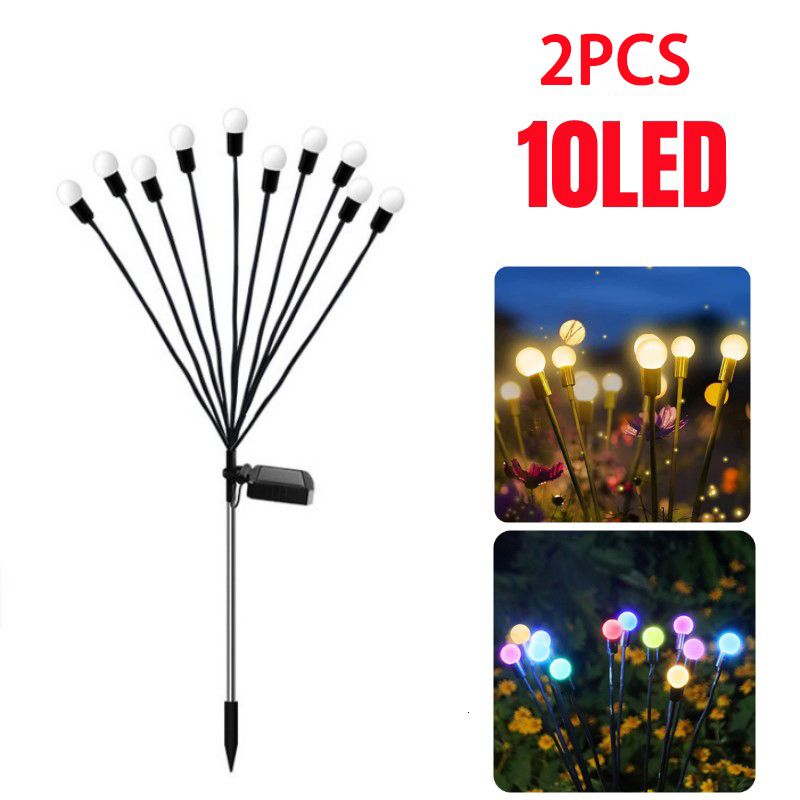 10 Led-2pcs-Warm Light