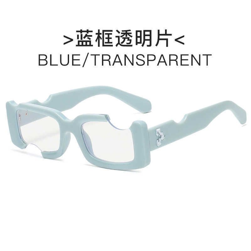 Blue Frame Transparent Sheet