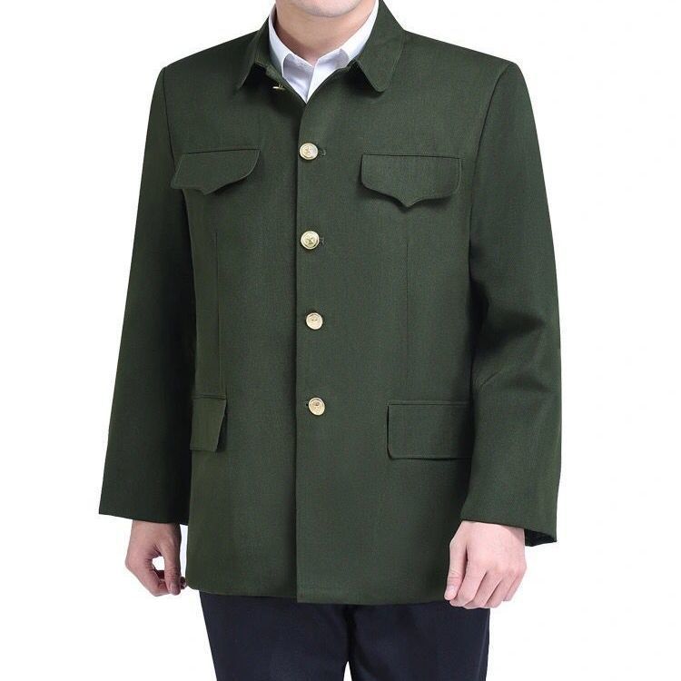 Military Green Coat 160