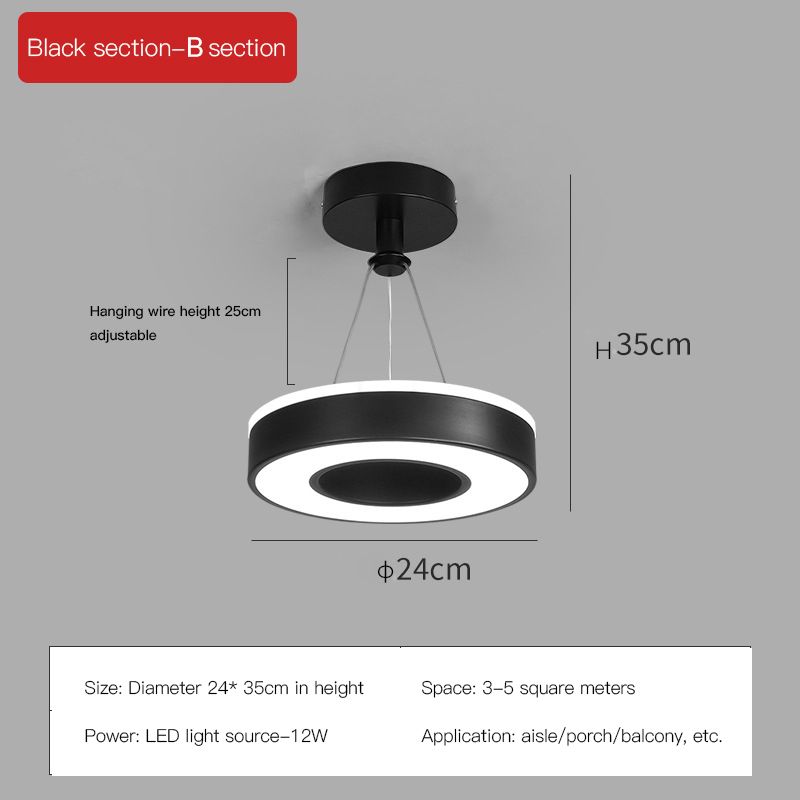 Black-B AC220V blanc froid