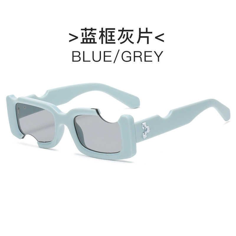 Blue Frame Grey Chip