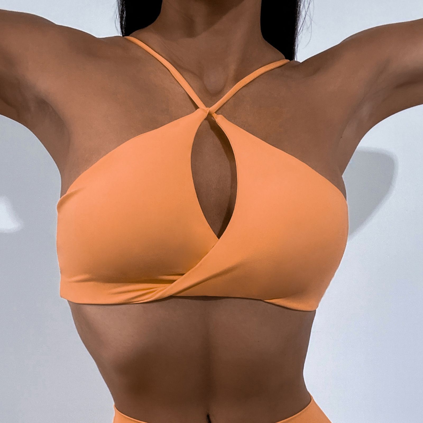 orange bra