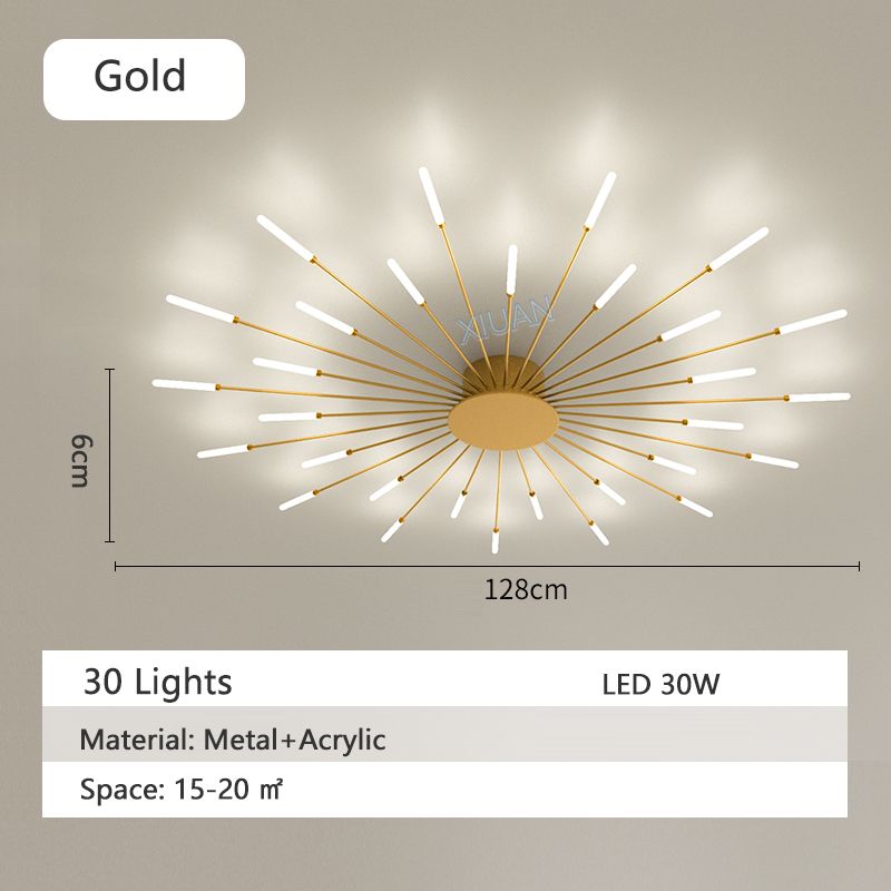 Lumière de la nature à 30 lumières dorées