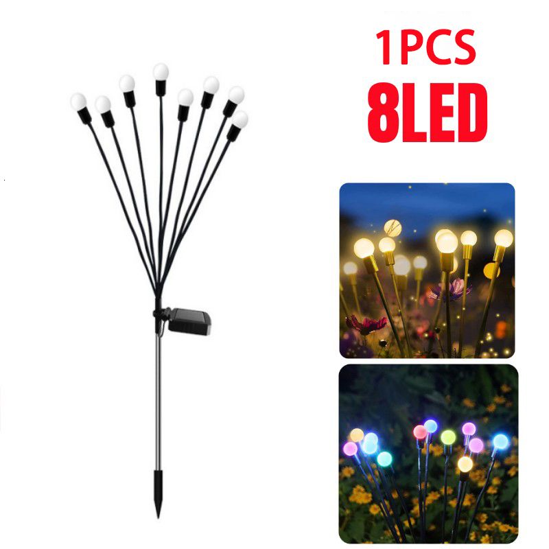 8 Led-1pcs-Warm Light