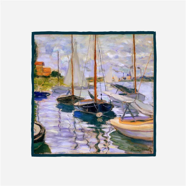 Seine Boat China 53CM x 53CM