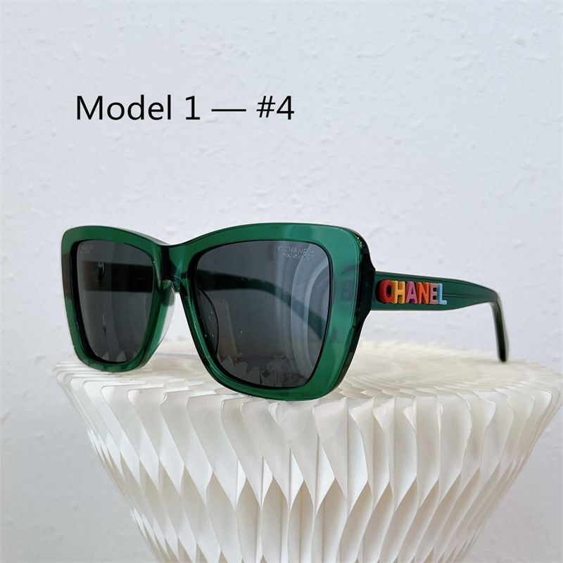 #4 Green frame - Black lens