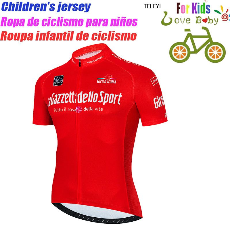 Jersey de cyclisme pour enfants