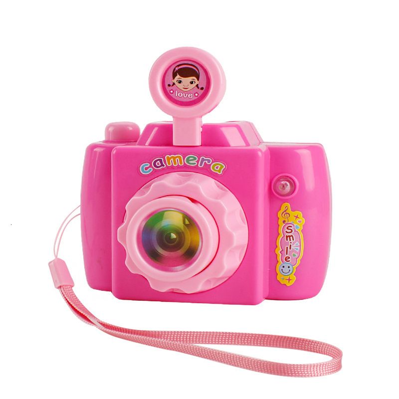 Roze camera