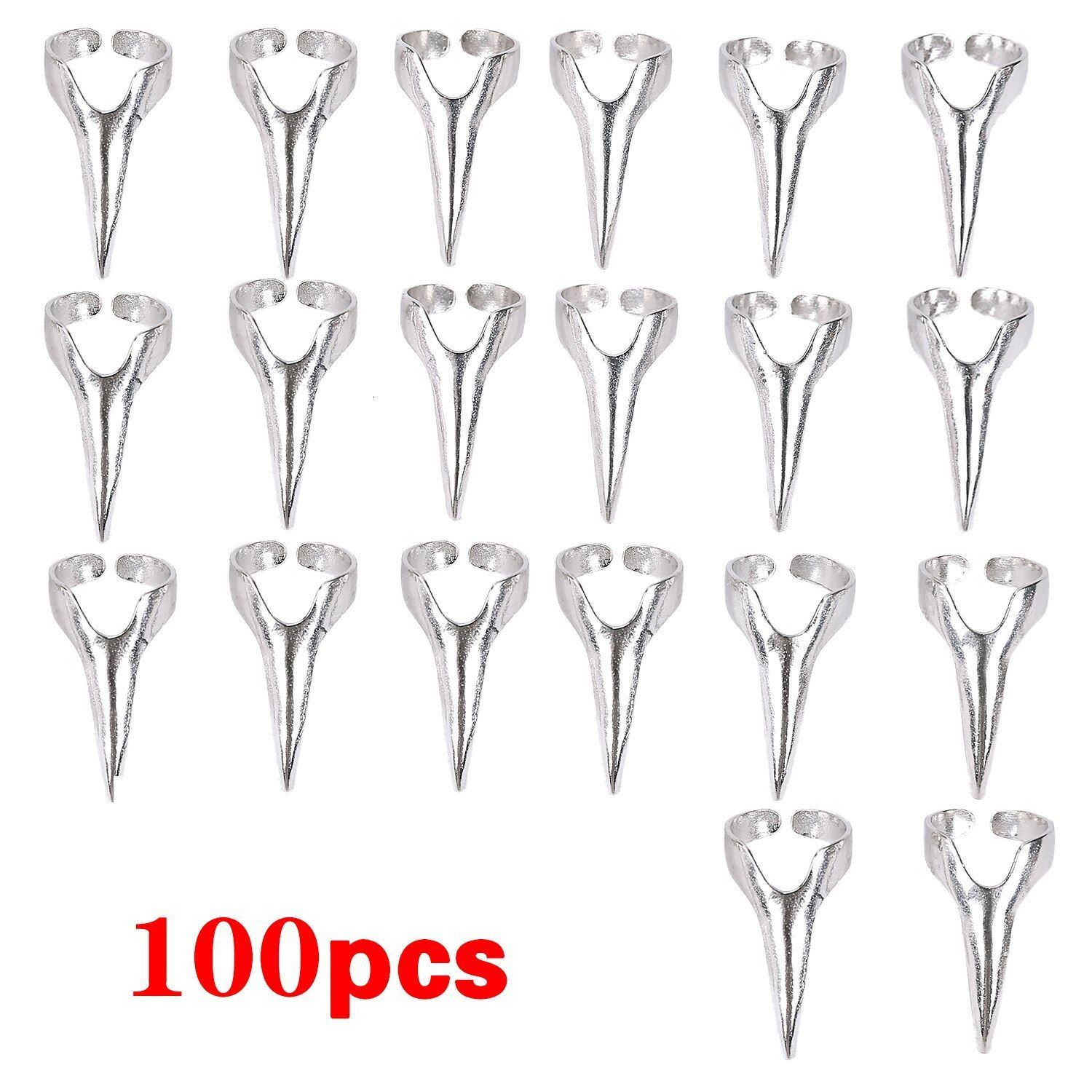 Silver 100pcs