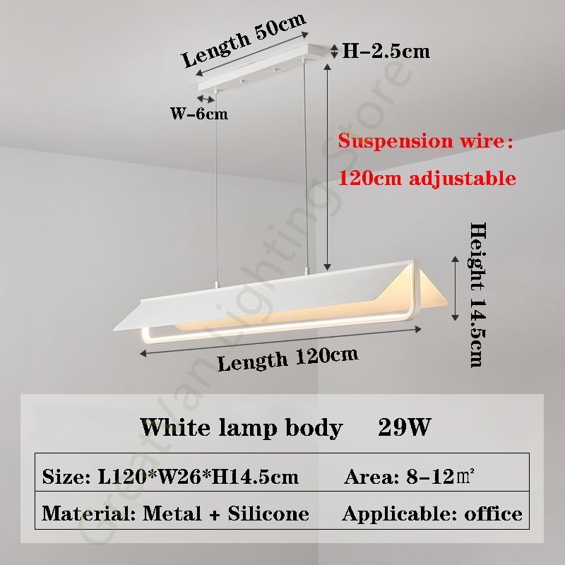 Branco - L120cm 3 cores sem controle remoto