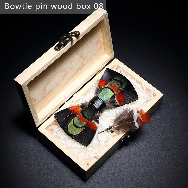 Bowtie Pin Wood Box8