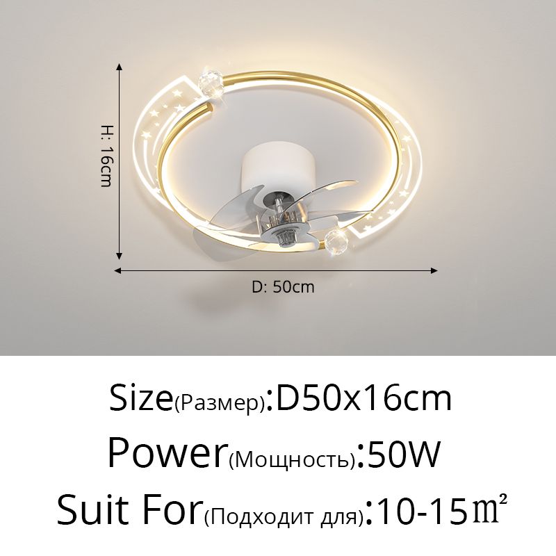 C D50x16cm Gold Dimmable With remote