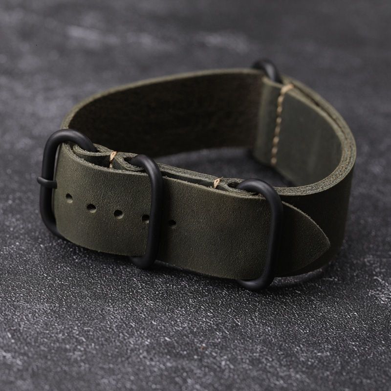 Green-Black Buckle-22mm