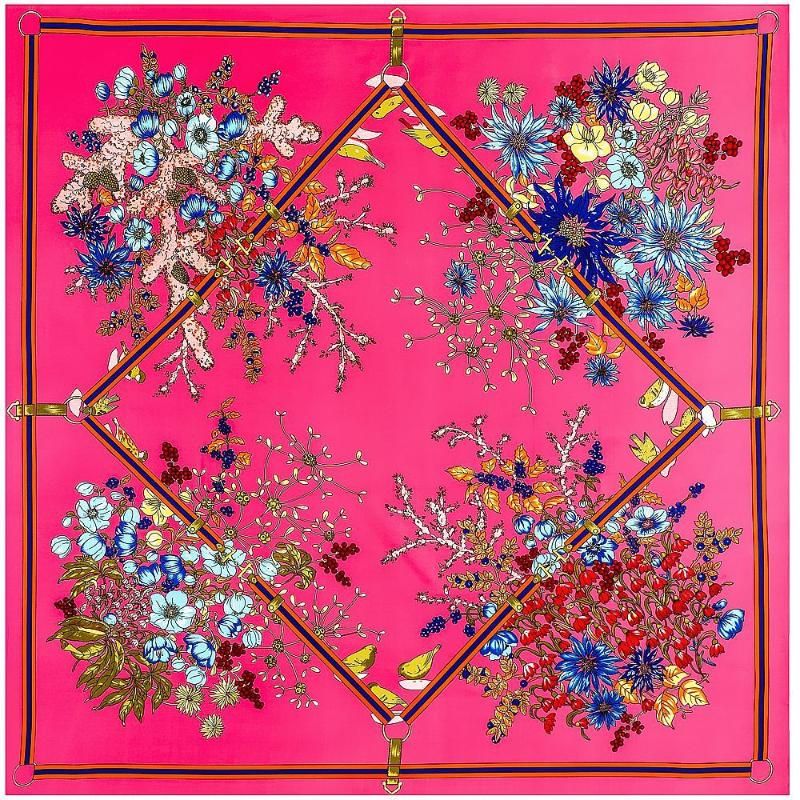 ROSE Chine 130cm x 130cm