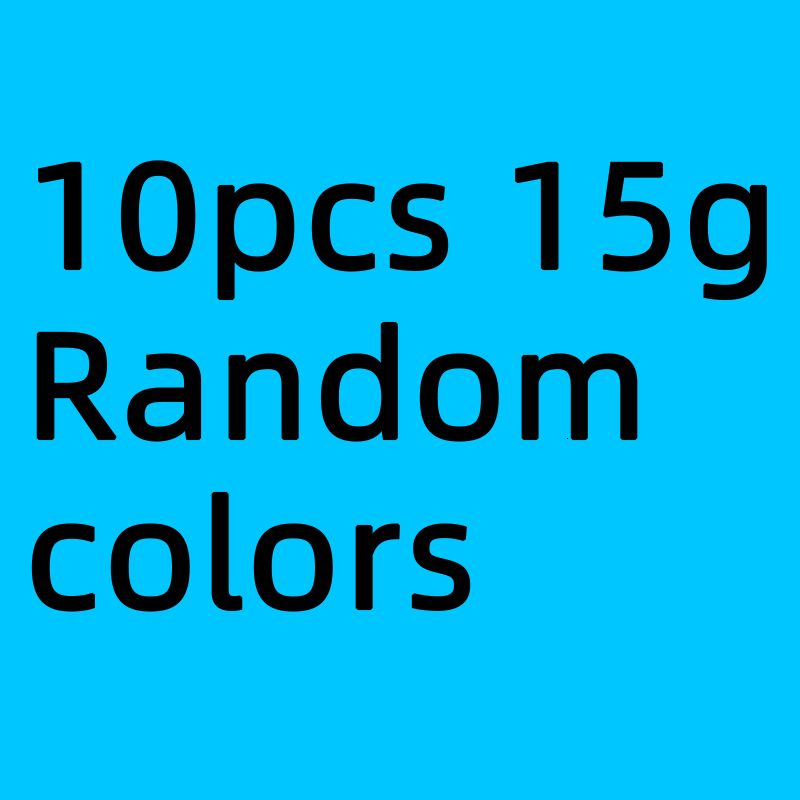 10pcs 15g Random