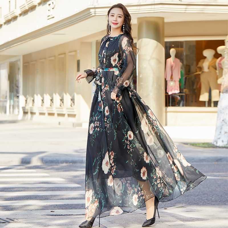 Black Floral S China