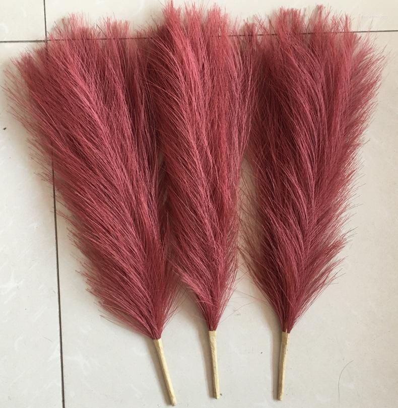 1pcs 45cm wine red