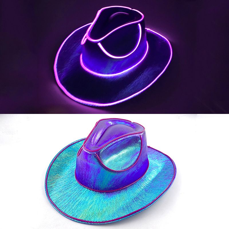 purple hat