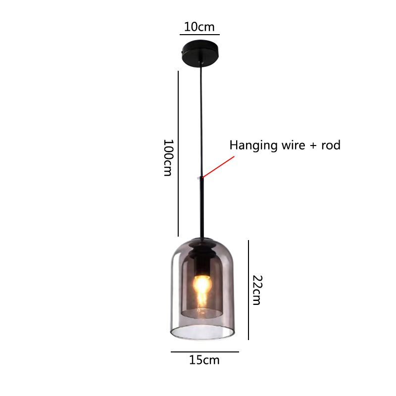 Rookgrijs glas