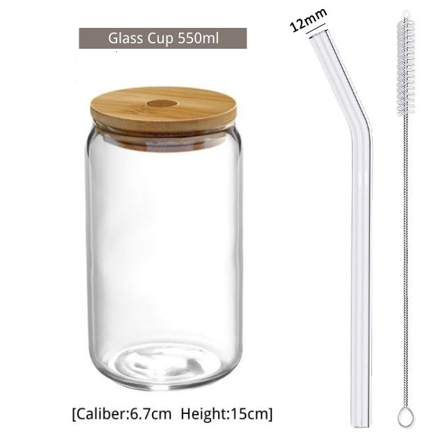 550ml glass straw8