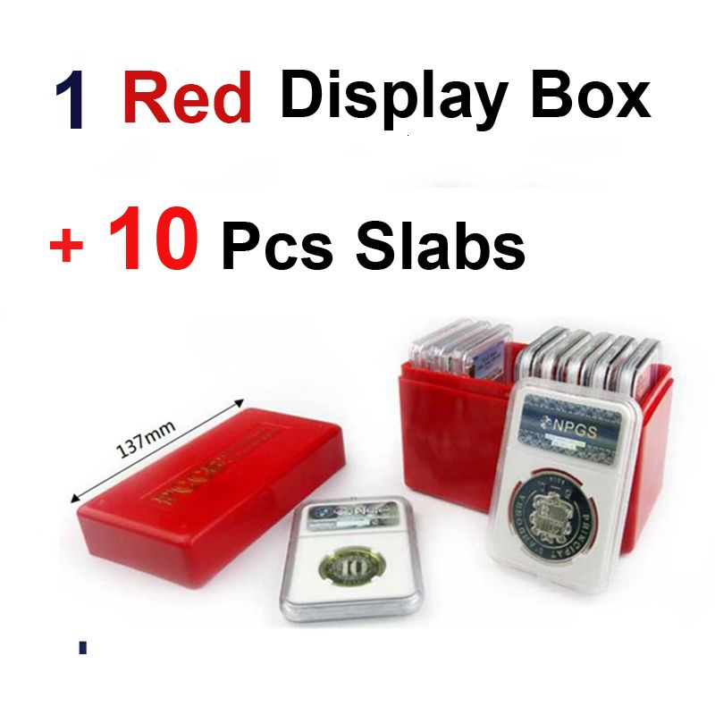 Red Box 10 Slabs-Lager Etykieta