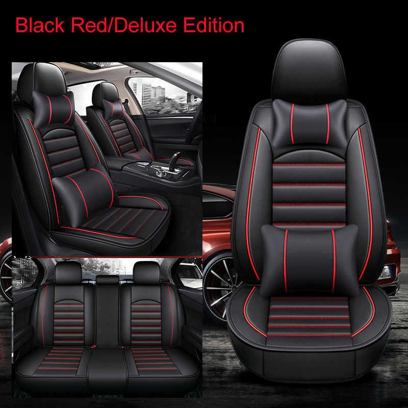 Black Red 5 Seat